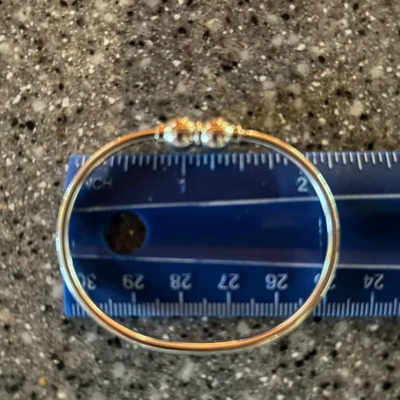 Cape Cod Sterling Double Ball Bracelet - Picture 2 of 5